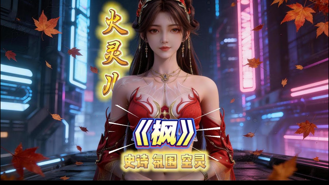 《枫》中式赛博自制MV，主角：火灵儿