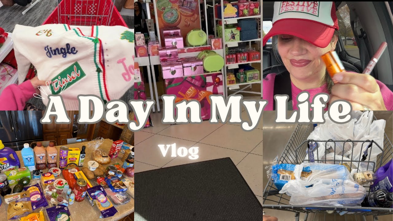 DAY IN THE LIFE/ WALMART GROCERY HAUL/ MEAL PLAN/ VLOG STYLE 