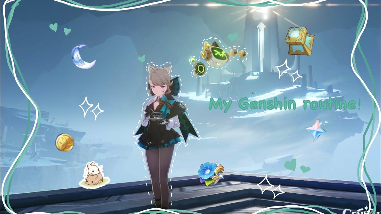💗My daily Genshin routine!💕