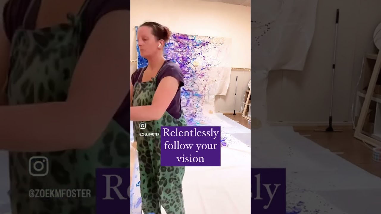 Your SOUL VISION matters! Keep going #soulvision #immersiveart #artalchemy #studioviews #rebelwomen