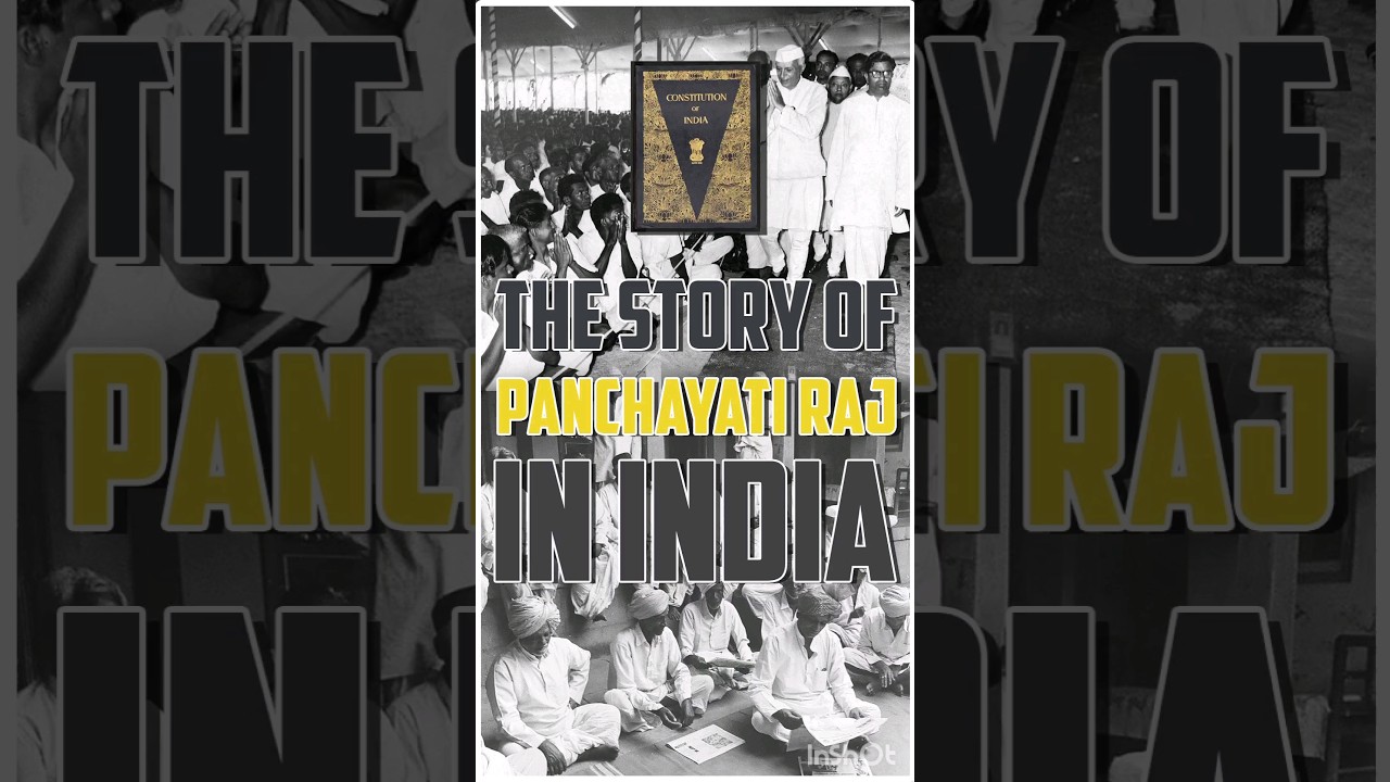 The Story of Panchayati Raj in INDIA | 73rd Amendment Act #shorts #polity #ssc #upsc #gkfacts #gk