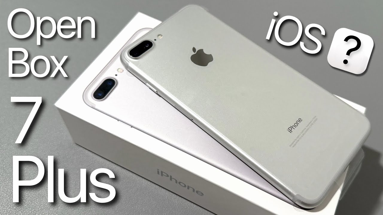 Я купил iPhone 7 Plus в открытой упаковке — iOS 10?