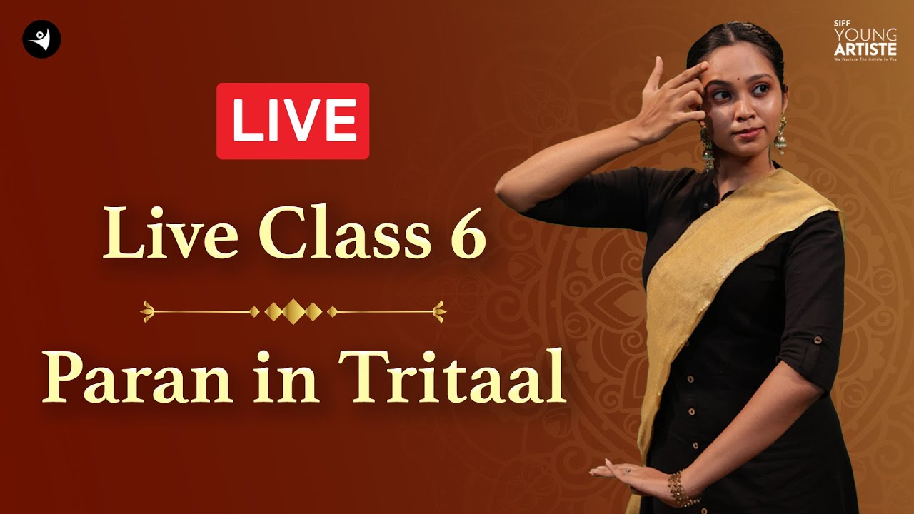 Kathak Live class 6- Paran Explained in Tritaal