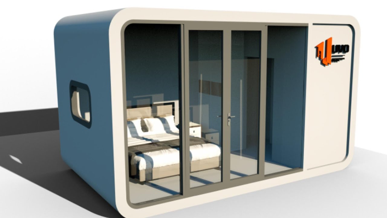 20ft Apple Cabin with 1 Bathroom and 1 Bedroom