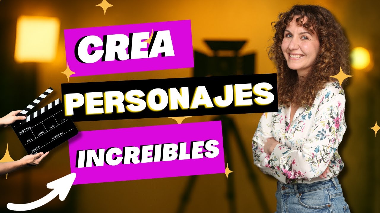 ✨5 claves para CREAR PERSONAJES INCREIBLES Cine ,TV y Teatro
