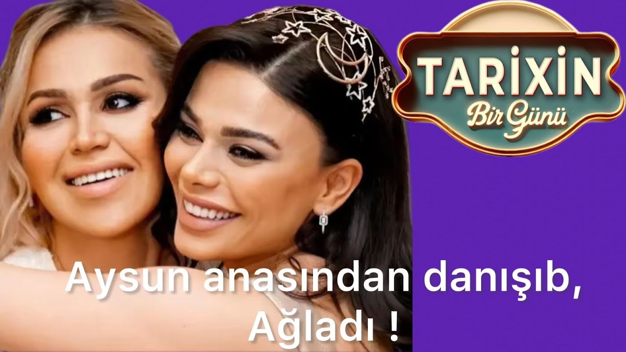 Aysun anasından danışıb, g&ouml;z yaşlarına boğuldu !