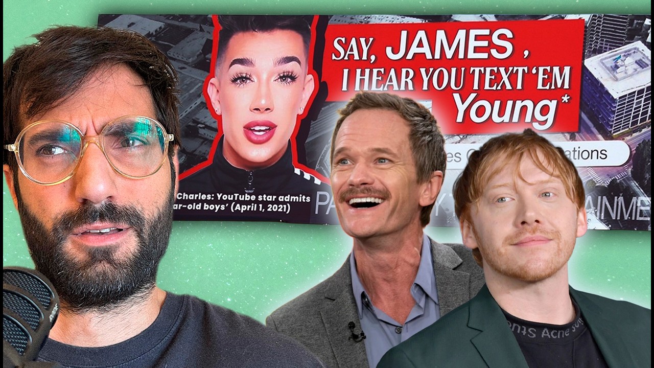 Cowardly Celebs Choose Silence, James Charles Billboard & Bassem Youssef vs Alan Dershowitz