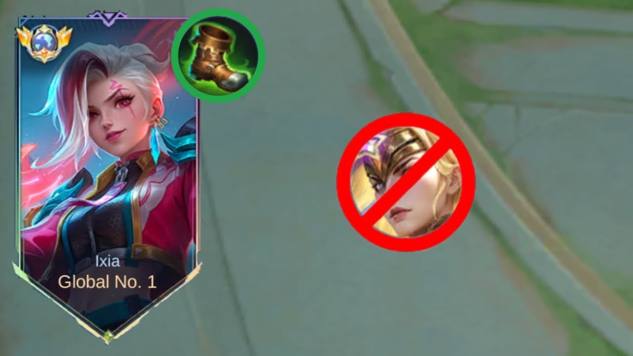 Best Counter to Freya MLBB | Ixia Solo Rank Mythical Glory Gameplay | Top Global Build