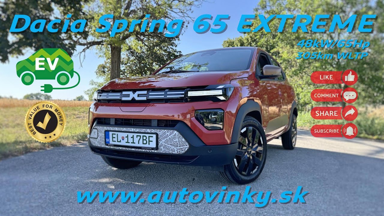 Dacia Spring 65 Extreme 2025 - POV Walkaround and Drive