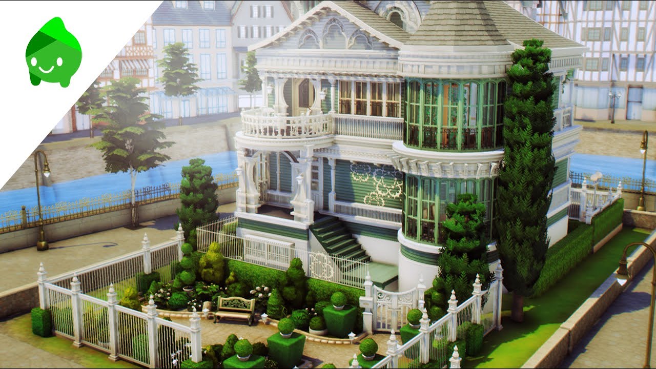 VICTORIAN SPECTER HOUSE 🔮| The Sims 4 Paranormal 👻 | NO CC | STOP MOTION