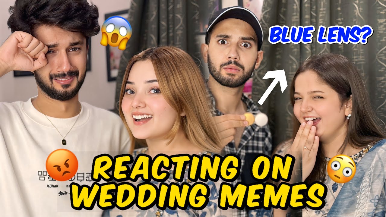 Reacting on Wedding Memes 🥲😂 First Meetup After Nikkah 😍 Rabeeca ko Surprise Gift kia dene wala ? 🎁