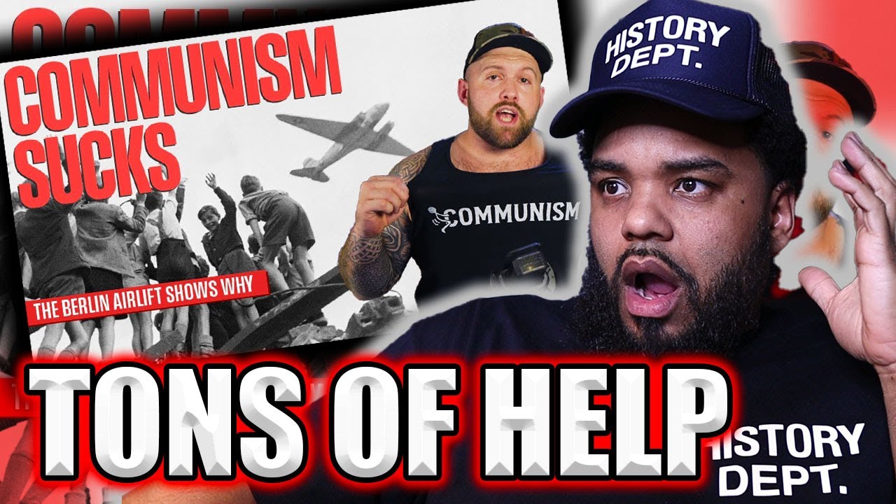 Fat Electrician- Berlin Airlift- Biggest Logistical Flex Of All Time- AMERICAN REACTS