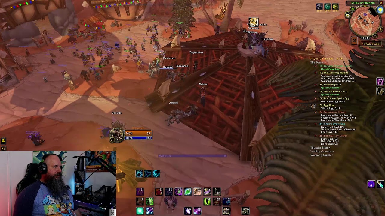 Happy New Year! TBC Anniversary HYPE! World of Warcraft Classic. Chill WoW Leveling and Gameplay