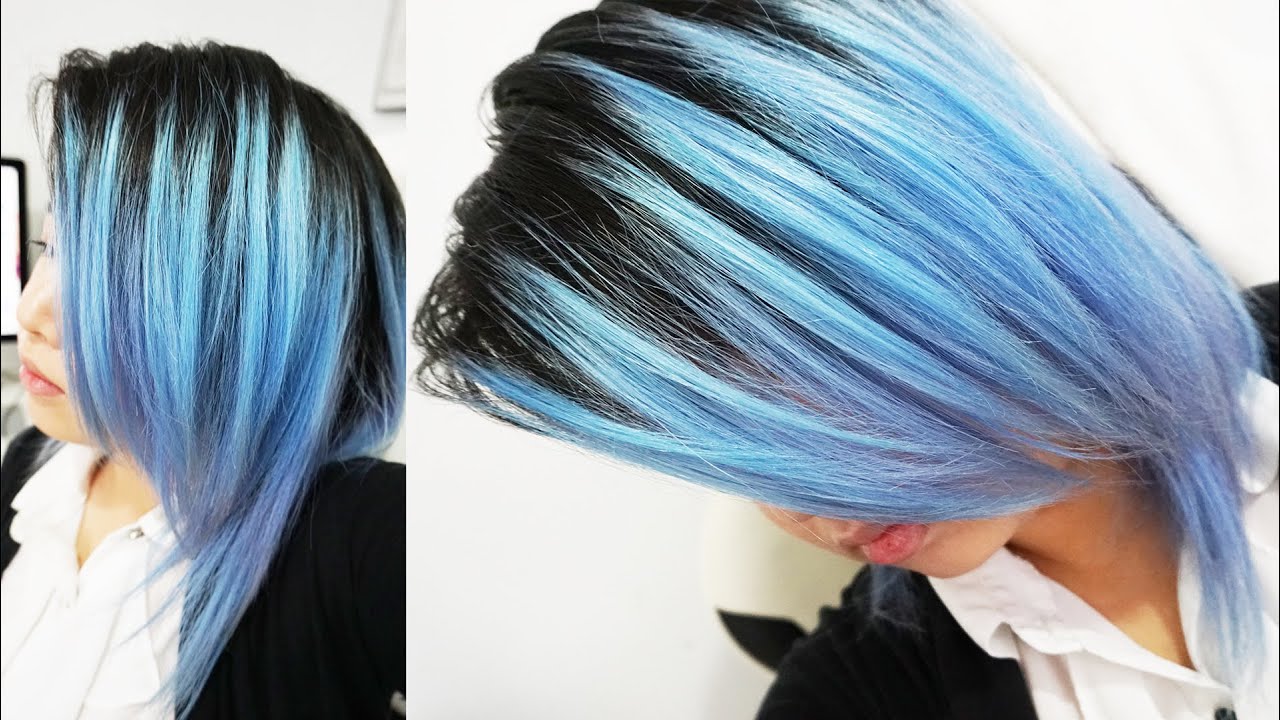 Dyeing my Hair Blue! [Vlog]