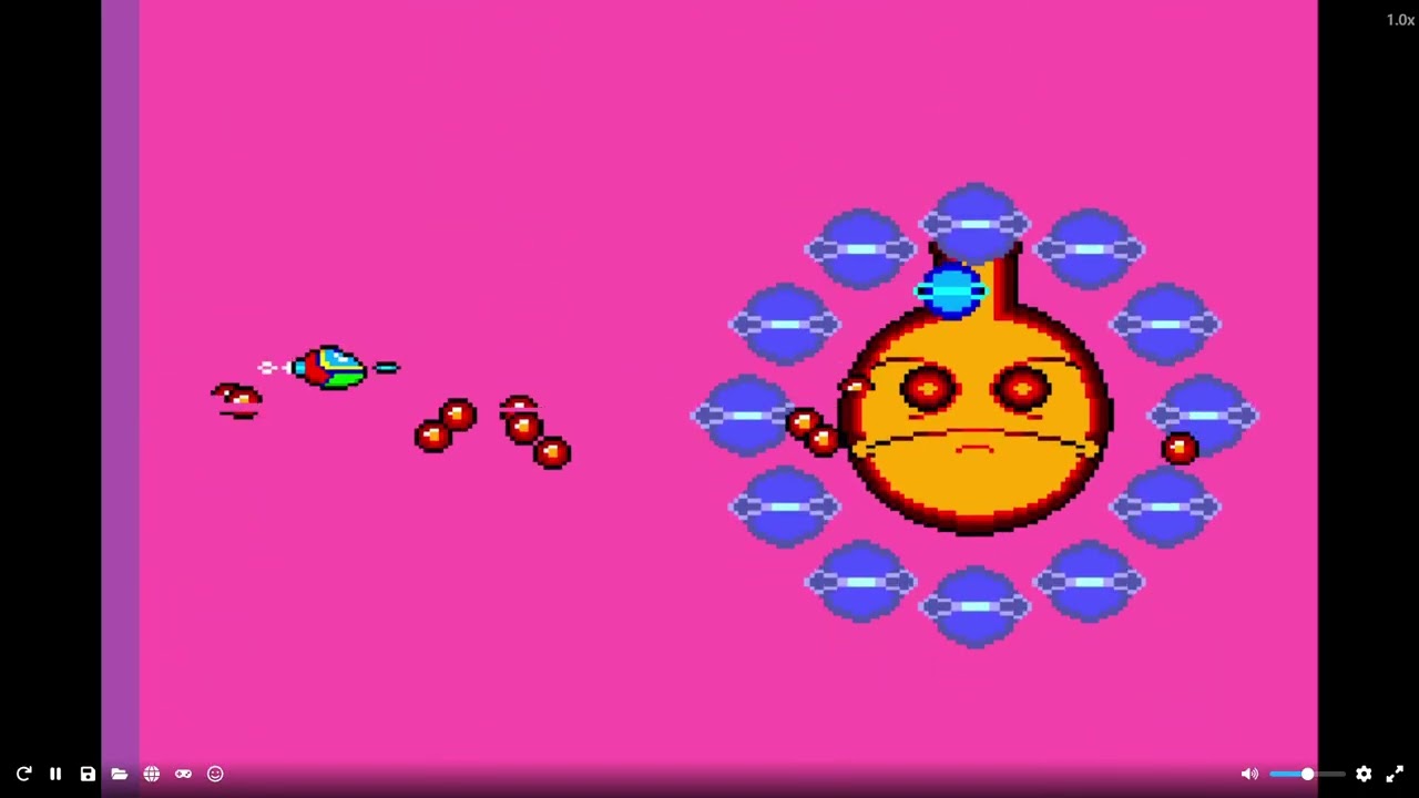 Playing fantasy zone