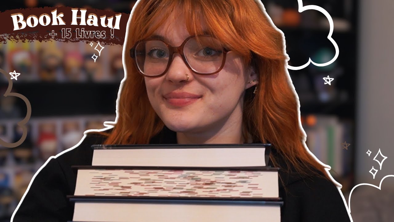 Book Haul +15 Livres { un no buy vraiment... } #bookhaul  #booktube  #booktubeuse