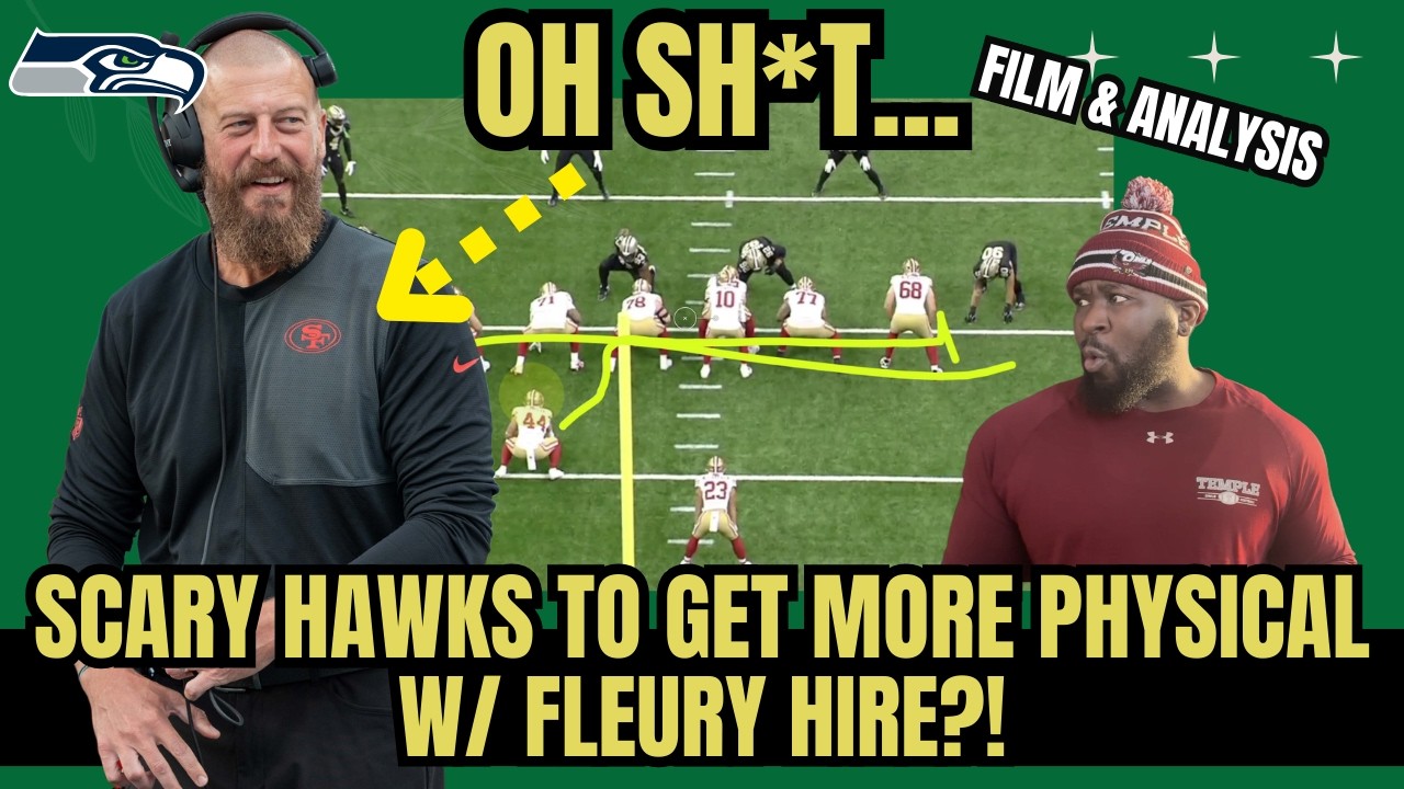 Seahawks Study: Seattle TOUGHER to deal with on O w/ Brian Fleury hire?!