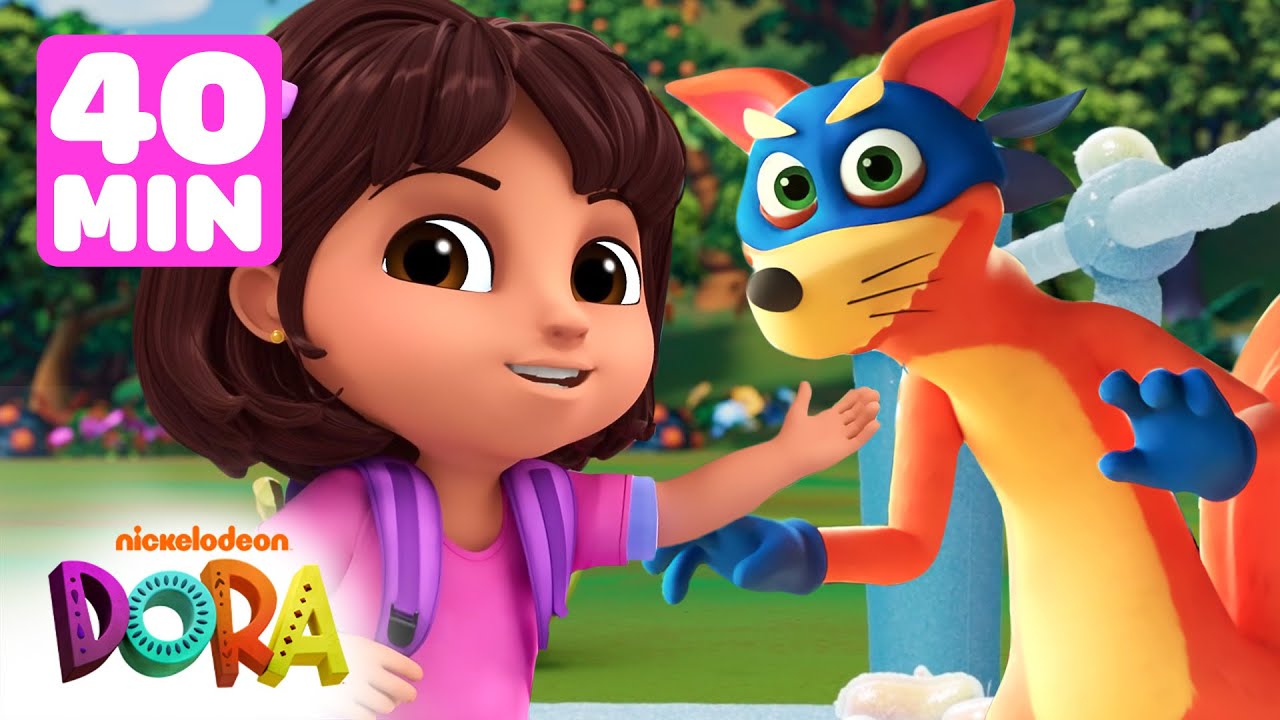 Swiper’s Sneakiest Swipes! #2 🦊  | NEW Dora for 40 Minutes | Dora & Friends