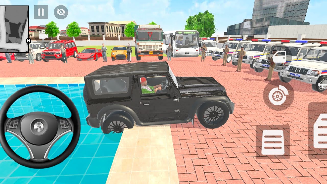 Modified Police Car 🚨 Gangster Life in Indian Streets | Open WorldGame game for android ❤️ 