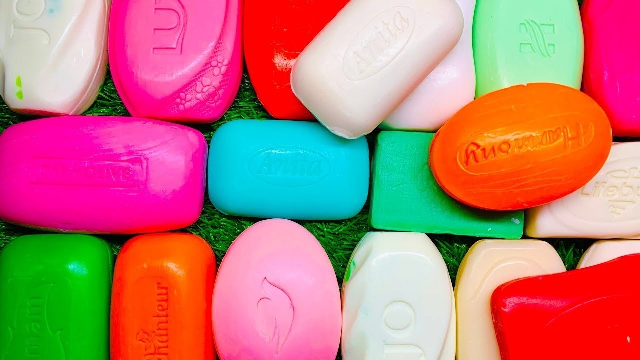 ★ASMR SOAP★Compilation set★Crushing soap★ Soap Carving