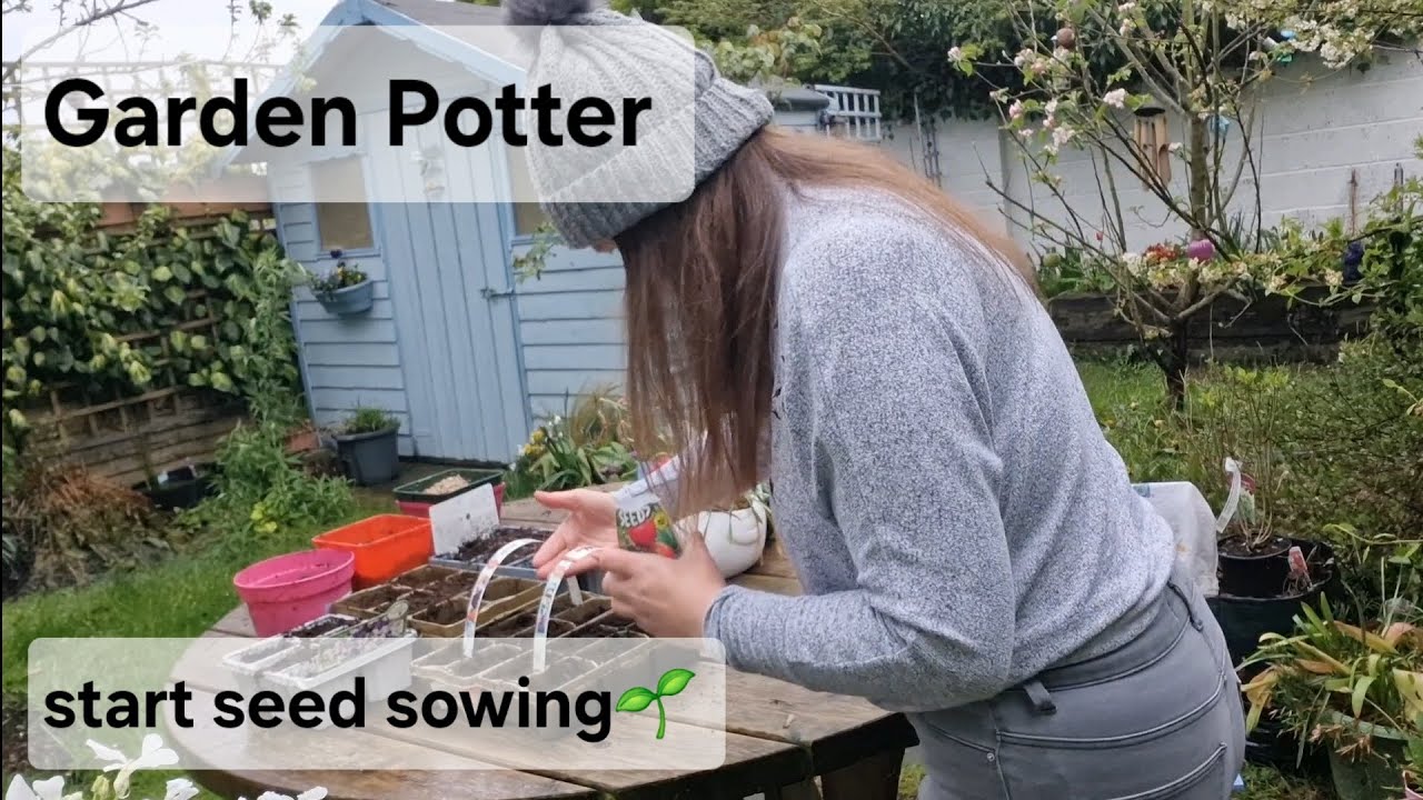 Garden Potter, start seed sowing 🌱