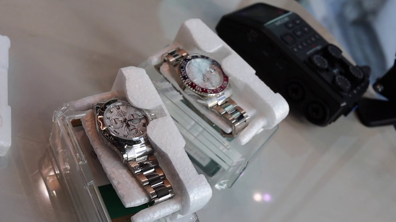The Rolex Meteorite Dial - Inside Colebys #008 - White Gold GMT & Daytona