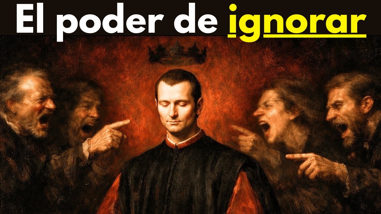 ¡El arte de ignorar a la gente! La forma más poderosa de poder | Maquiavelo Psicología oscura