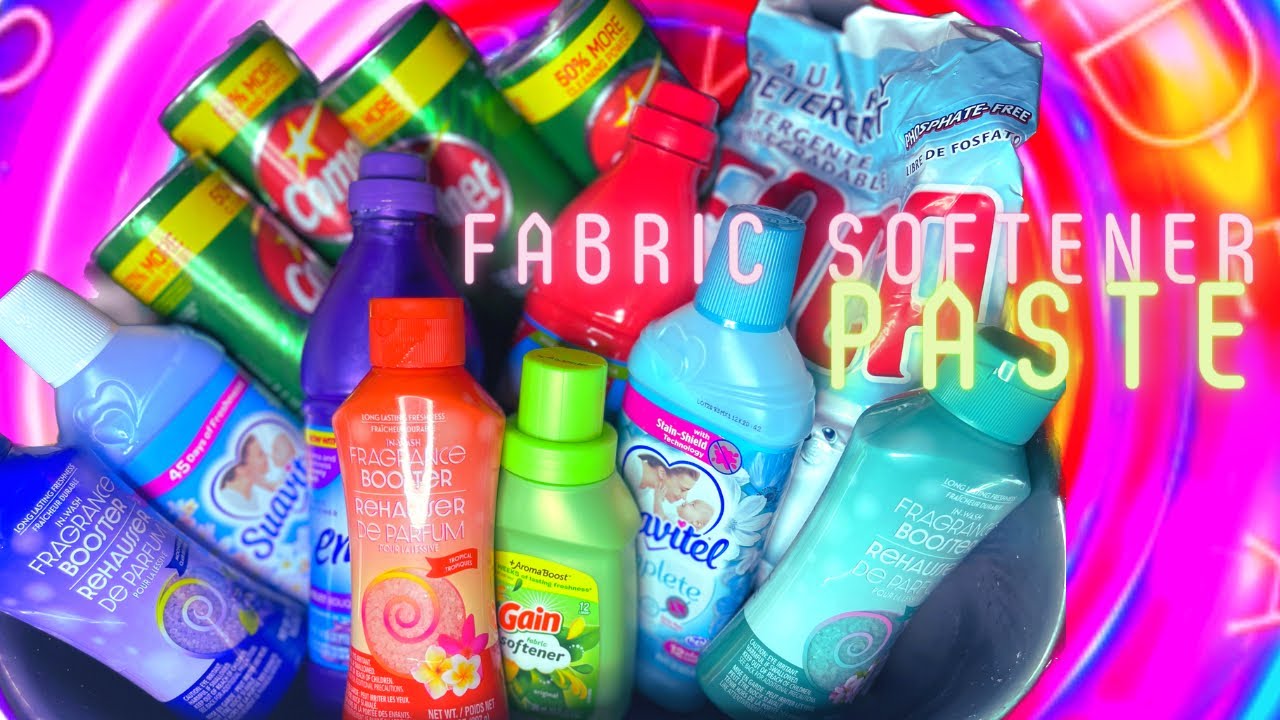🎨ASMR •⚠️TRIGGER WARNING • Messy Moment: Fabric Softener & Scent Booster Paste