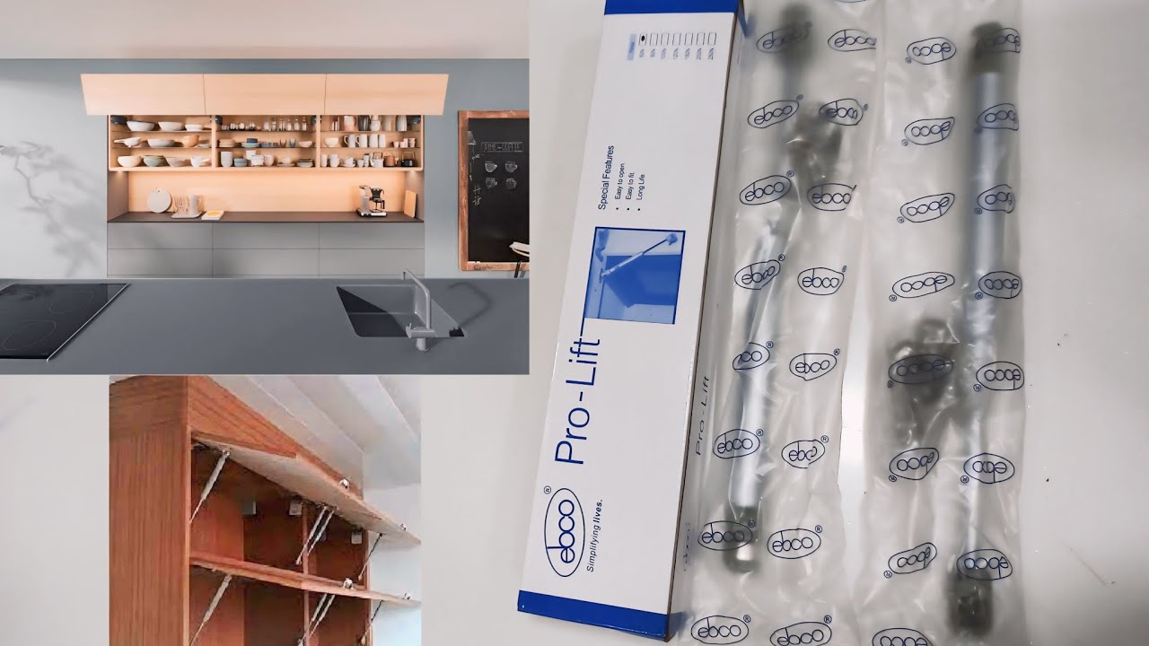 Ebco Hydraulic Pump | How to Look Kitchen Cabinet Hydraulic Gas Pamp | Ebco Gas Spring Pro-Lift 60N