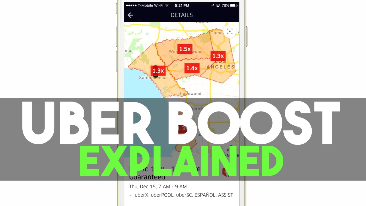 ОБЪЯСНЕНИЕ UBER BOOST &mdash; отличный способ увеличить свой доход