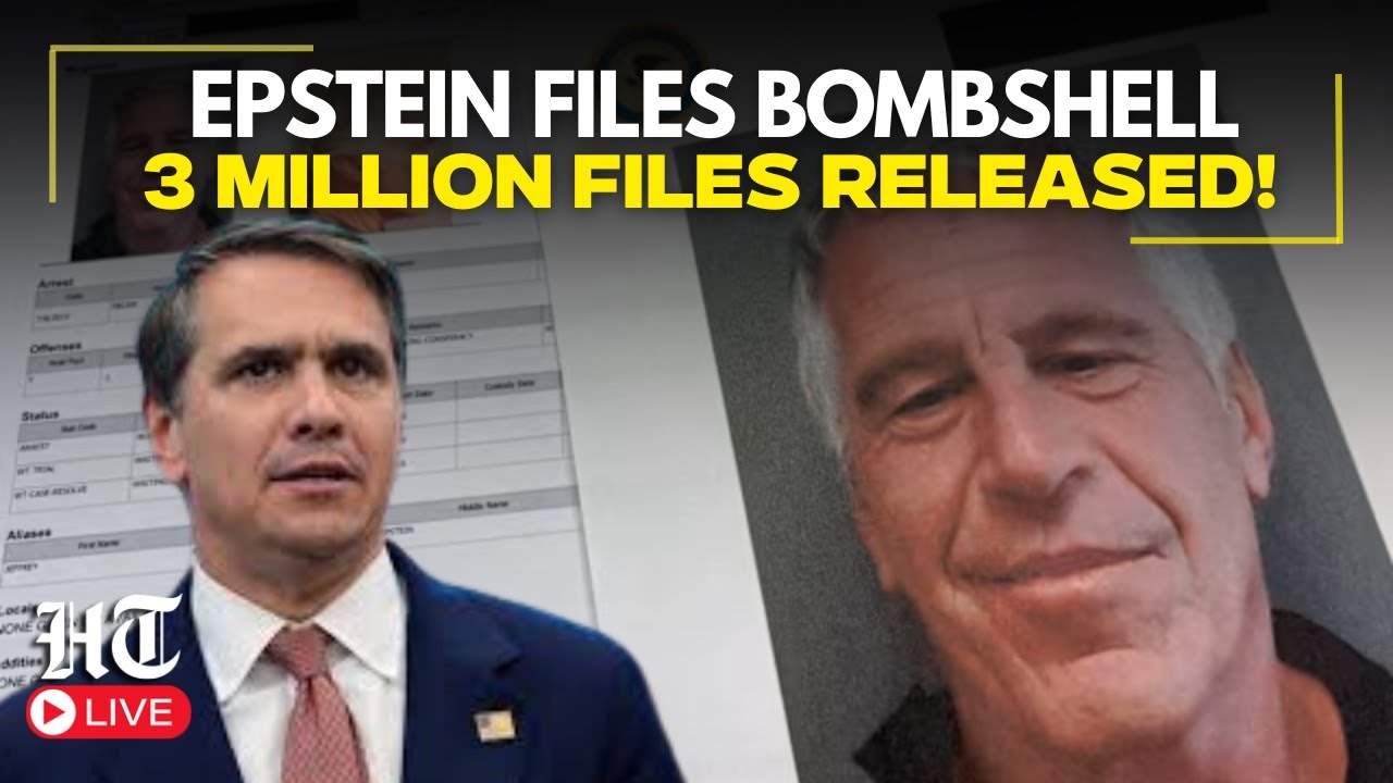 LIVE | DOJ Releases Over 3 Million Jeffrey Epstein Files in Major Disclosure | Trump | US News LIVE