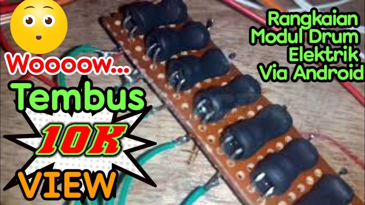 Turtorial Cara Membuat Modul Drum Elektrik Tanpa PC (Via Android) DIY_PART 2