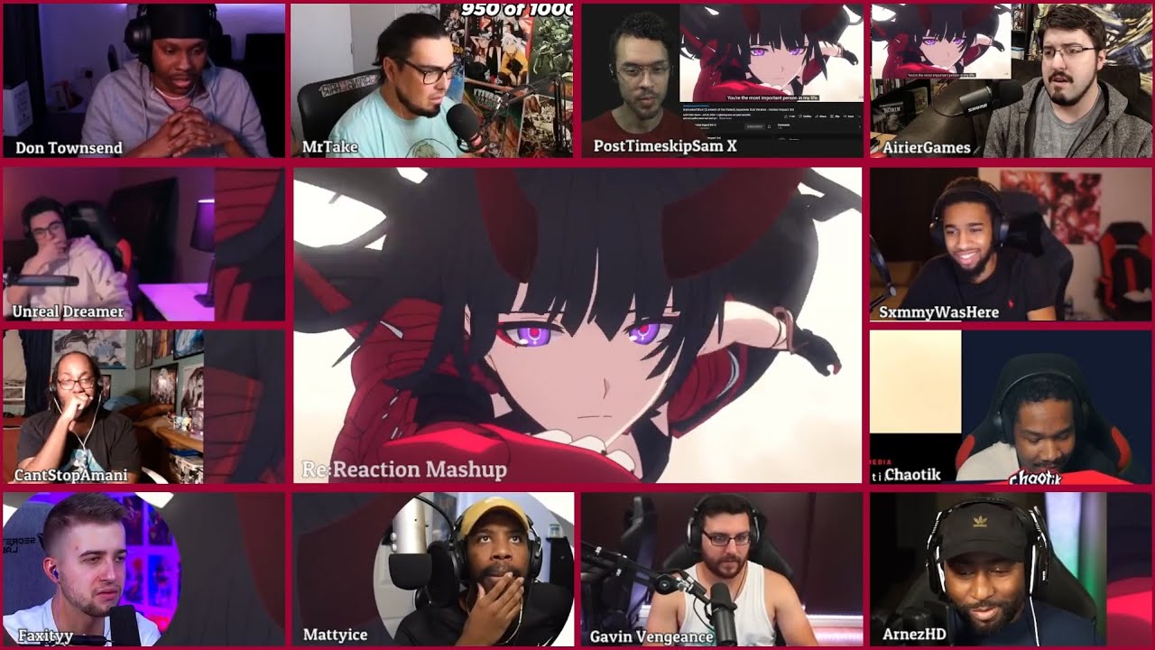Lament of the Fallen - Honkai Impact 3rd Animation Reaction Mashup