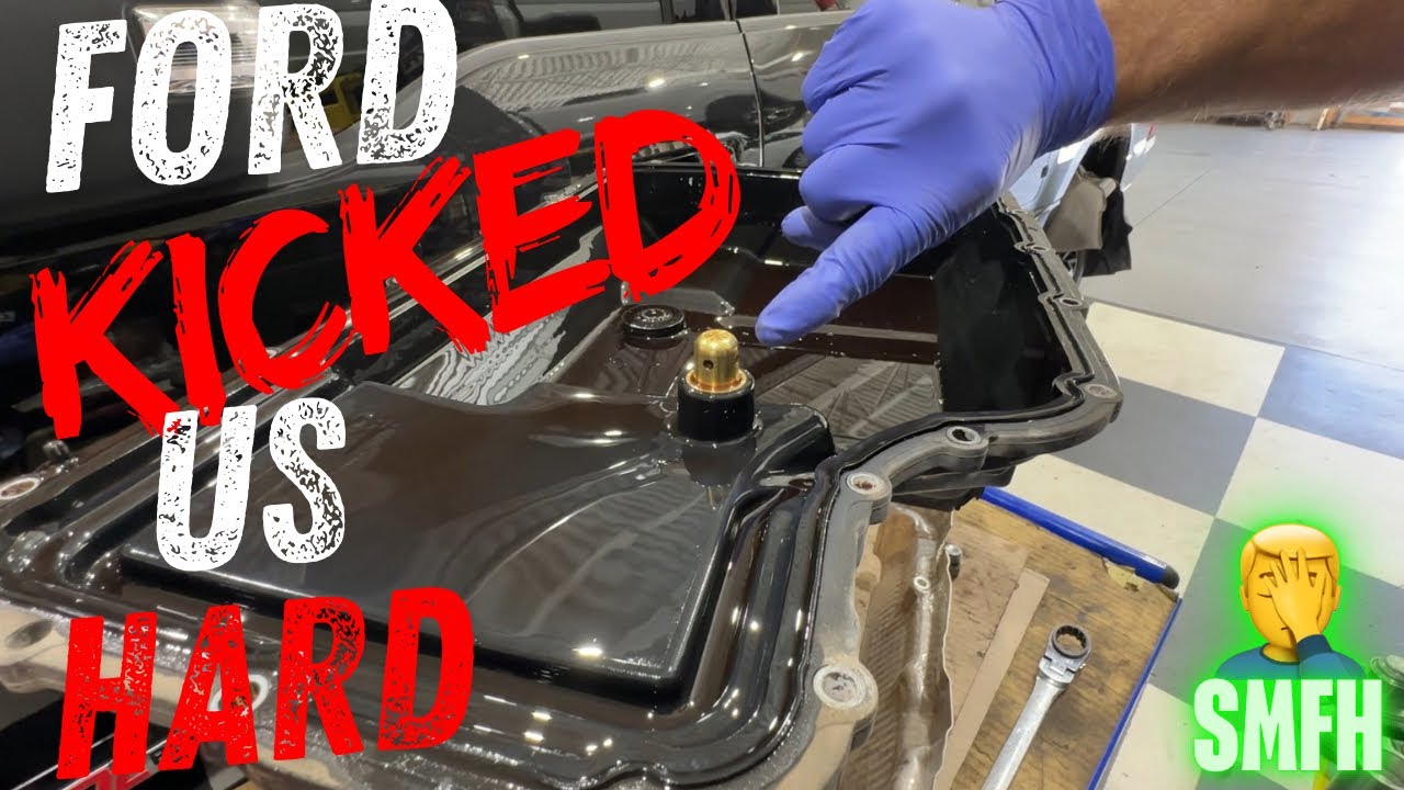 Инструкция | НОВЫЙ Ford 10R140: слив и заливка трансмиссионной жидкости 23+ #сделай сам #механик