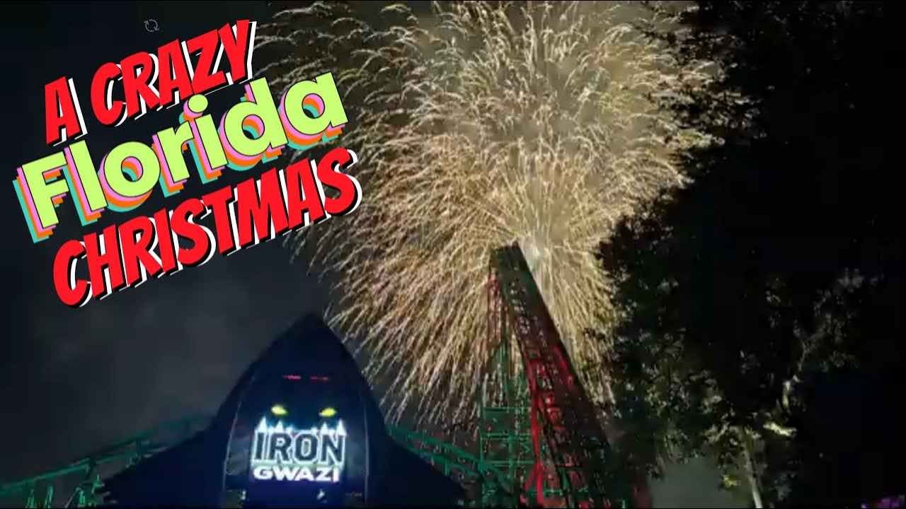 A Cringy & Chaotic Christmas Weekend in Florida | Busch Gardens Universal & Old Disney Drama