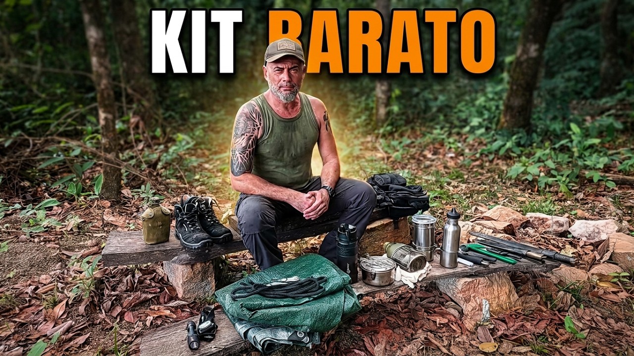 EQUIPAMENTOS BARATOS DE SOBREVIVÊNCIA, CAMPISMO E BUSHCRAFT