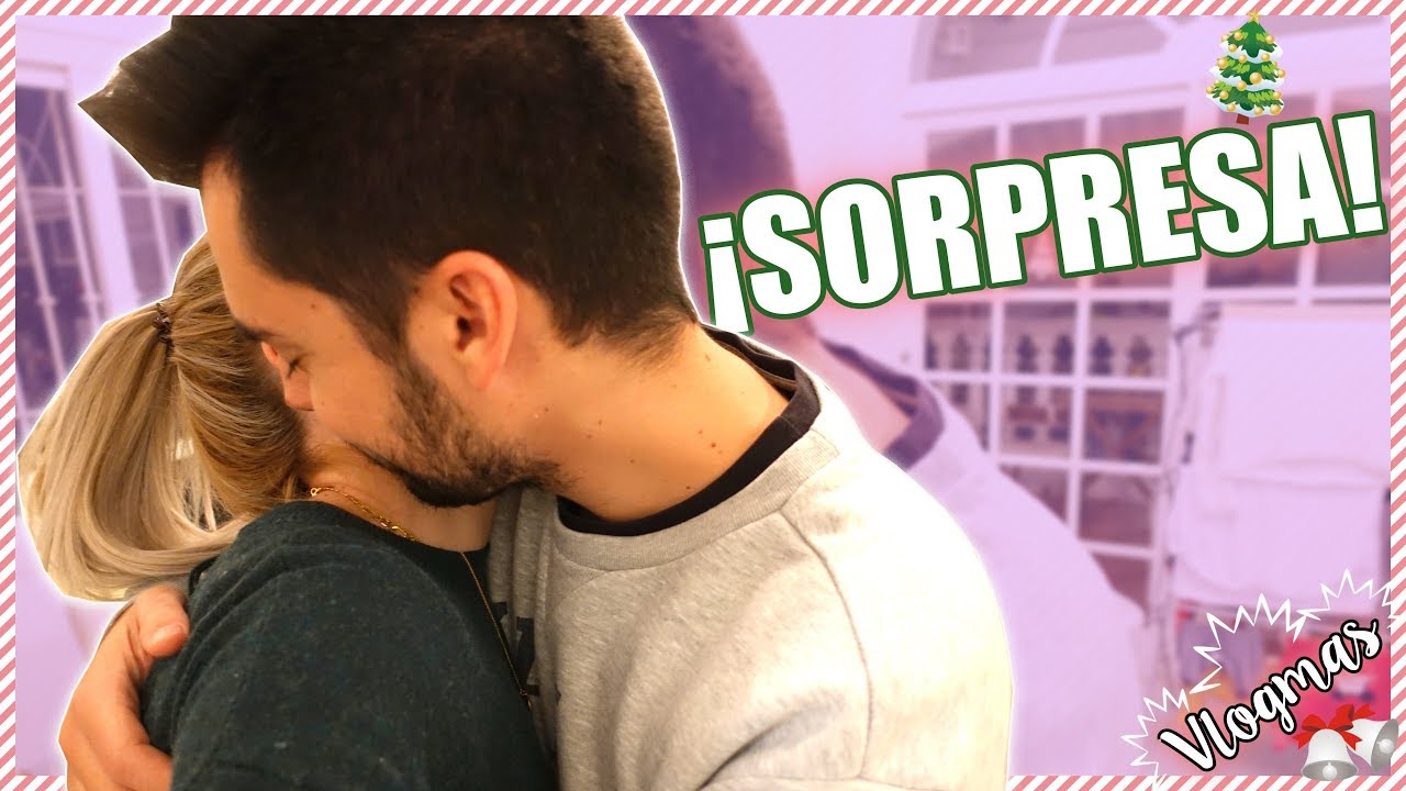 🎄¡LE DOY una SORPRESA a mi MARIDO! 🙈 + Su REACCIÓN | ❄️ VLOGMAS ❄️