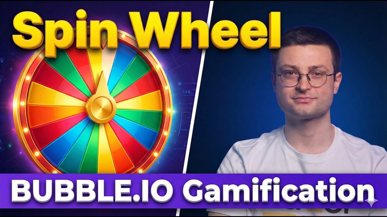 Best Spin Wheel Plugin Ever - Bubble.io Gamification