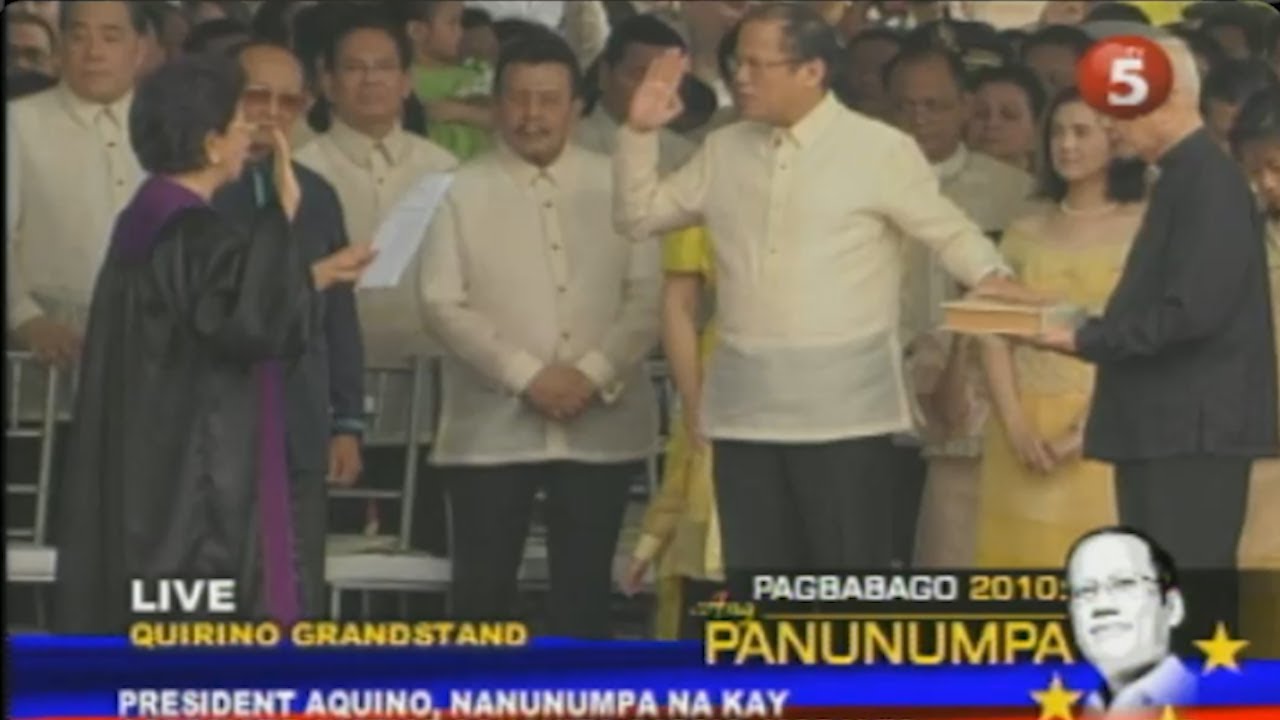 Panunumpa ng ika-15 Pangulo ng Pilipinas Benigno S. Aquino, III (June 30, 2010) | #News5Throwback