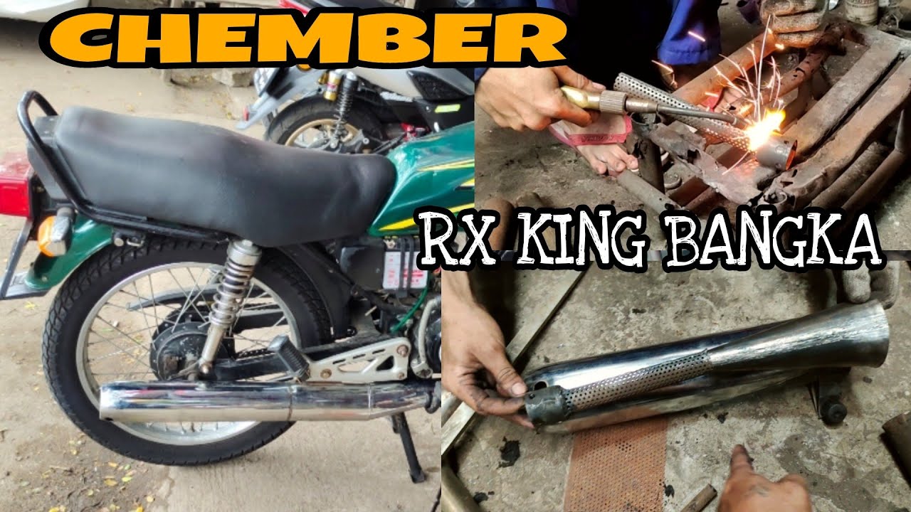 YAMAHA RX-KING WARISAN BAPAK DARI BANGKA // BELAJAR BERSAMA BOBOK KNALPOT SISTEM CHEMBER