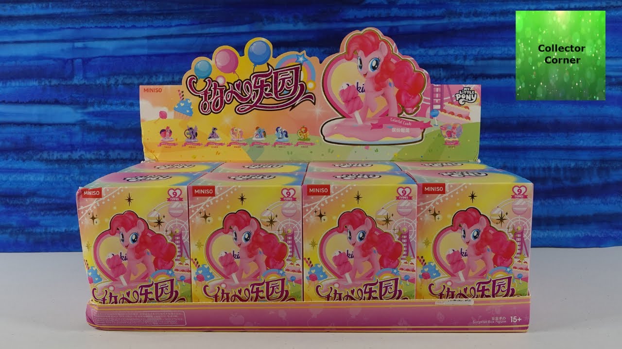 My Little Pony Colorful Candy Miniso Blind Box Figure Unboxing