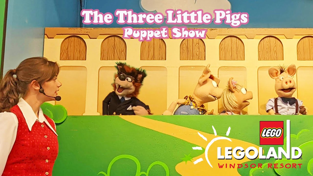 Three Little Pigs Show at the Duplo Valley Theatre Legoland (June 2022) [4K]