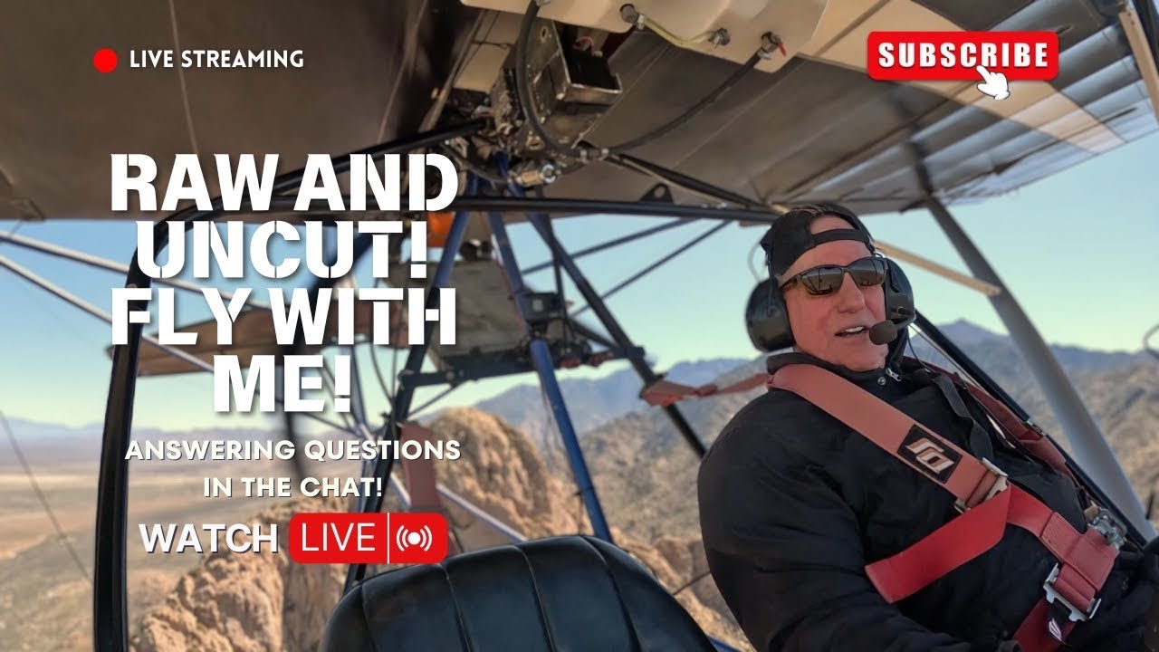 ✈️RAW and UNCUT! Fly with Me! Answering Questions in Chat #062