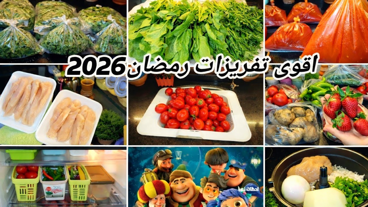 استعدي لأقوى تجهيزات وتفريزات رمضان 2026 ❗️ وفرّي وقتك ومجهودك واملى بيتك بالخير 👌💯