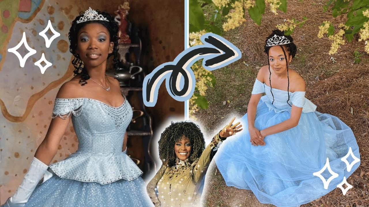 Taylor sews Brandy's Cinderella Dress! // Joytivity