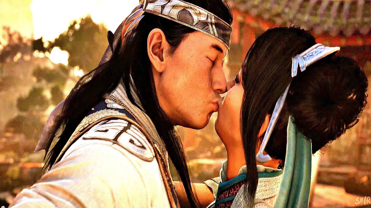 Mortal Kombat 1 - Liu Kang & Kitana Kiss Scene (MK1 2023)