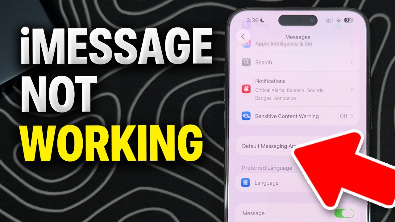 How to Fix iMessage Not Working on iPhone (iMessage Fixed)