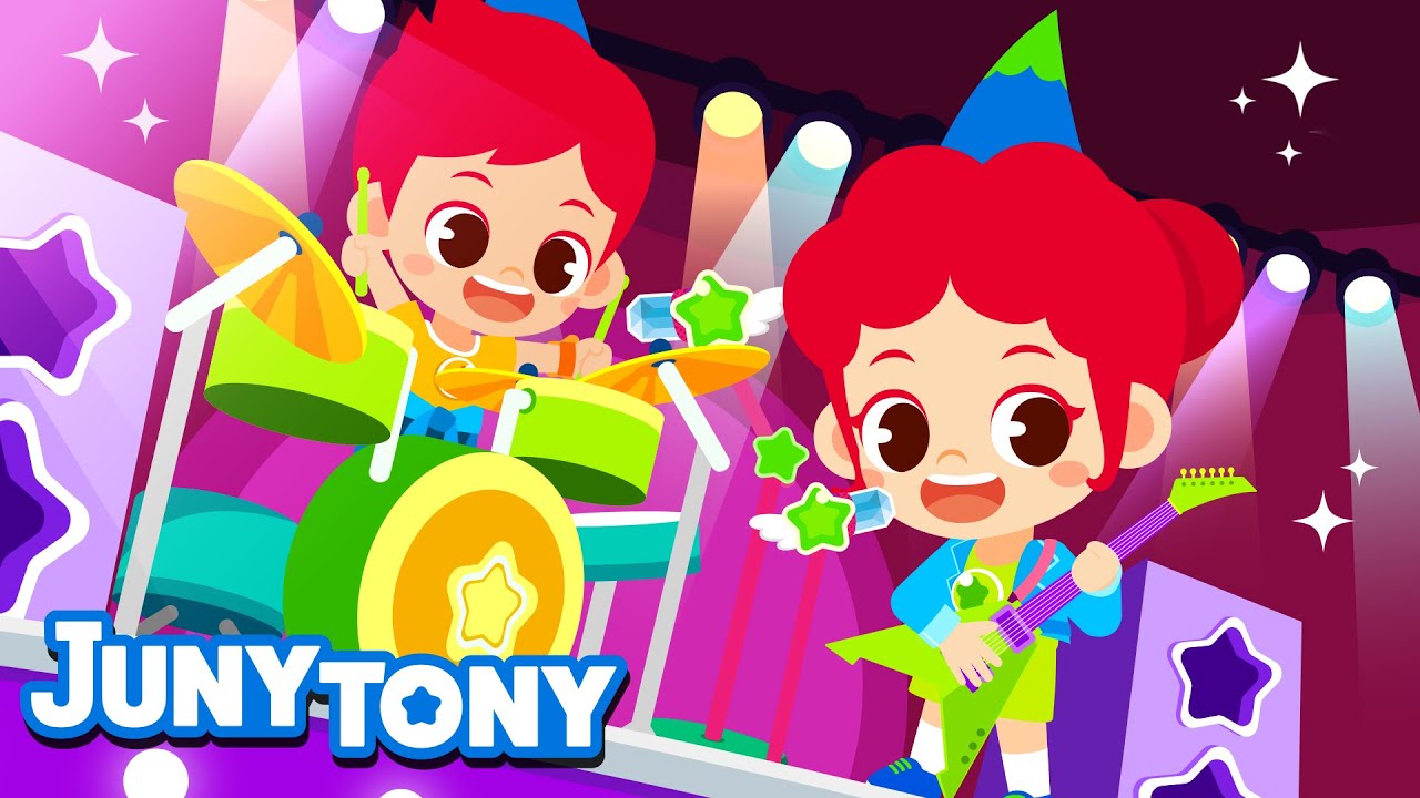 Singer | Dancer | Job & Occupation Songs for Kids | Job and Career Songs for Kindergarten | JunyTony