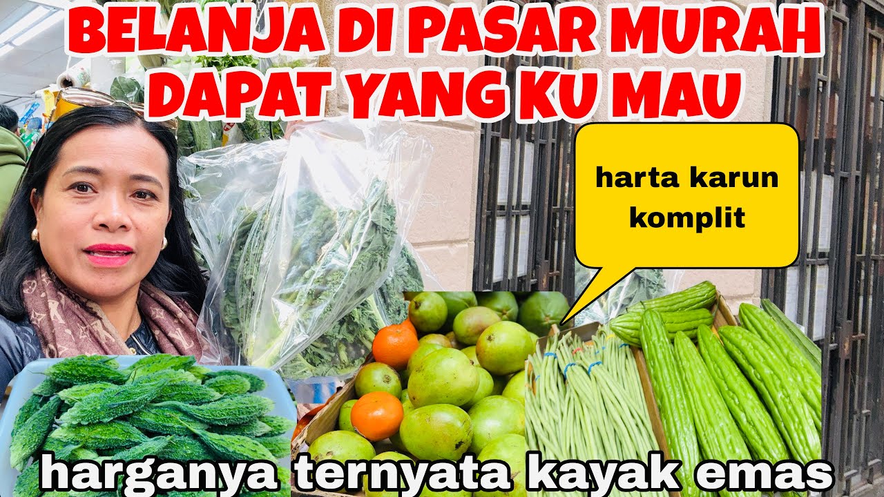 BELANJA DI TOKO MURAH DAPAT DAUN SINGKONG KW ,JAGUNG MUDA,MANGGA MUDA SEKARANG SEMUA JADI MAHAL 