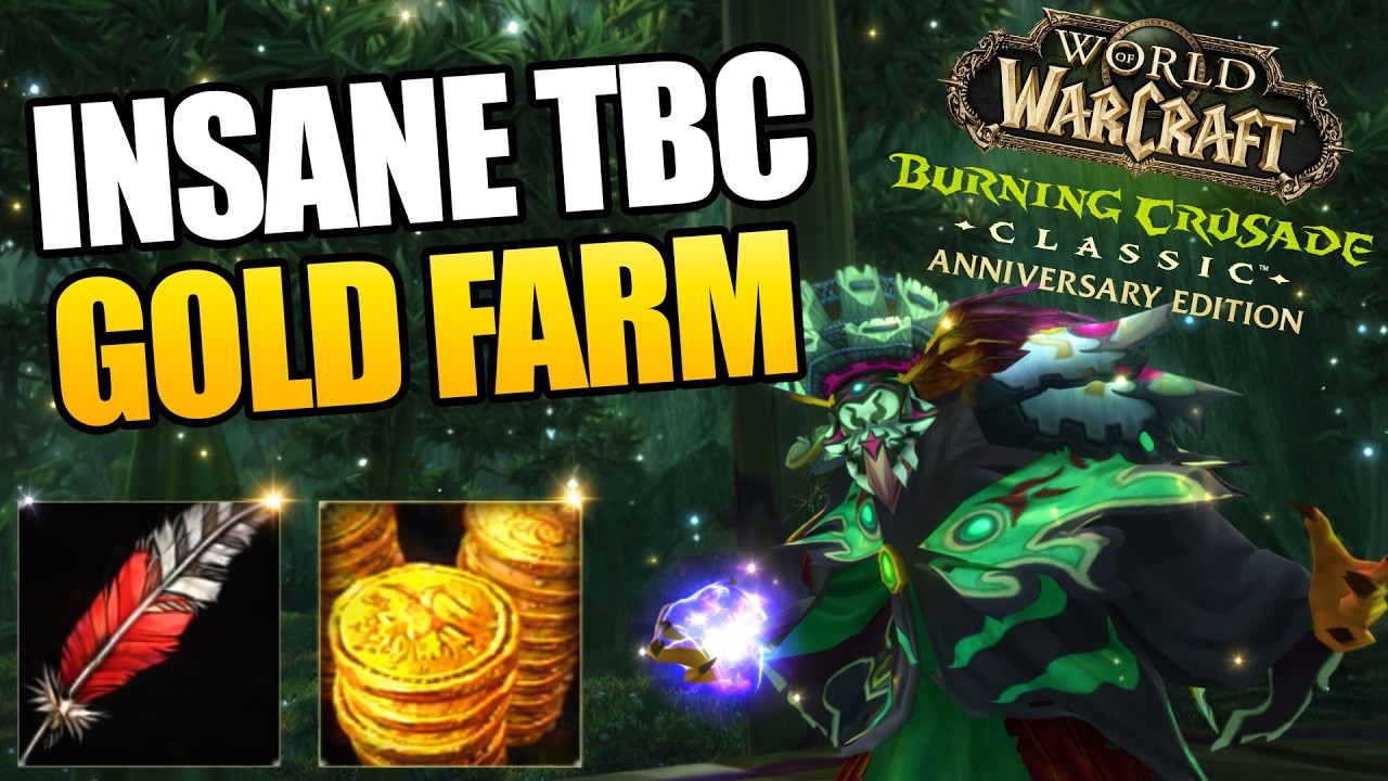 INSANE TBC Gold Farm | TBC Classic Anniversary